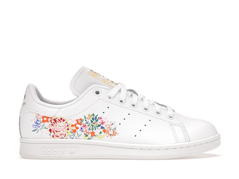 adidas Stan Smith White Floral Women s BC0259 GB