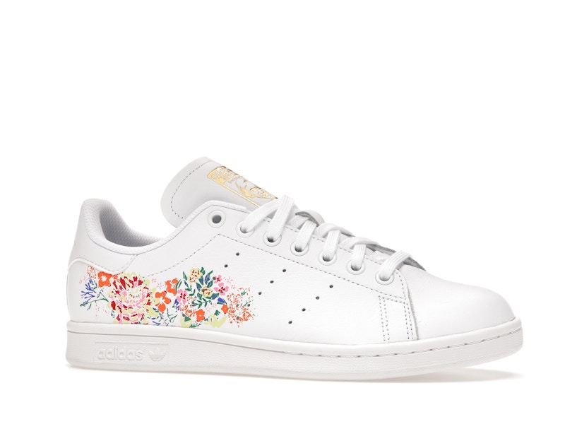 adidas Stan Smith White Floral (Women's)