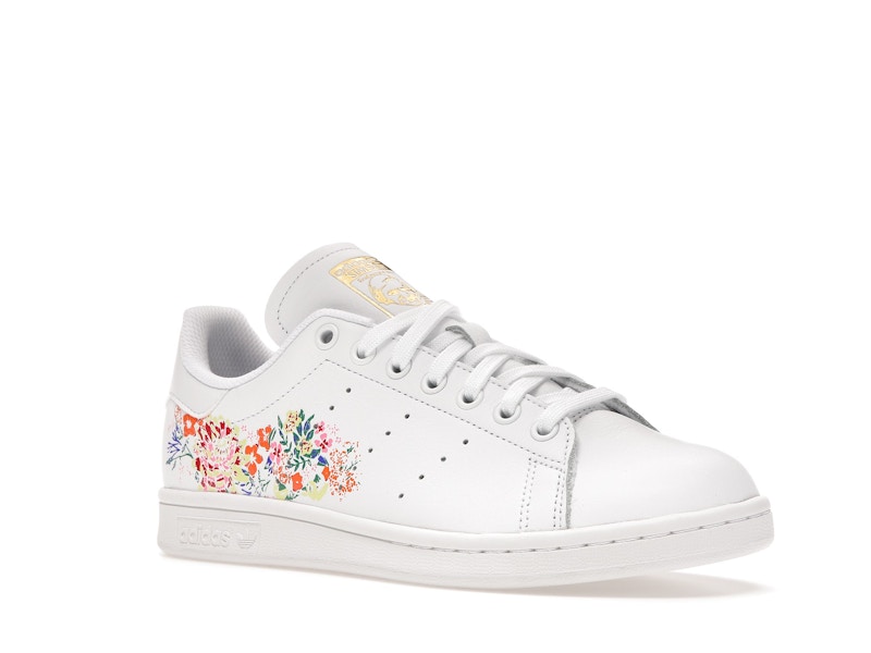 adidas Stan Smith White Floral (Women's)