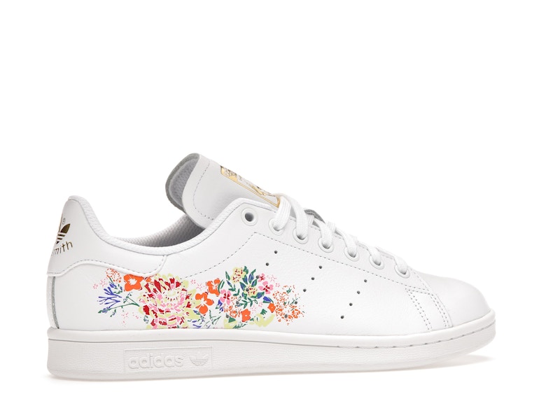 adidas Stan Smith White Floral (Women's)