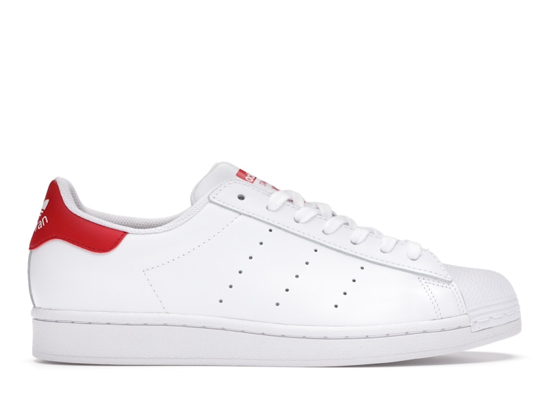 adidas Superstan White Scarlet Men s FX3904 US