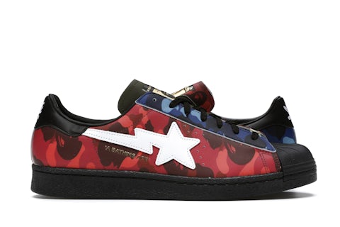 adidas Superstar 80s Bape Multi Camo Men's - GZ8982 - US adidas Superstar 80s Bape Multi Camo Men's - GZ8982 - US