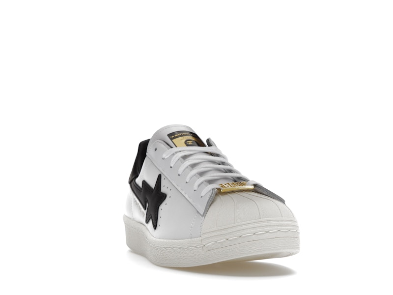 adidas Superstar 80s Bape White Black