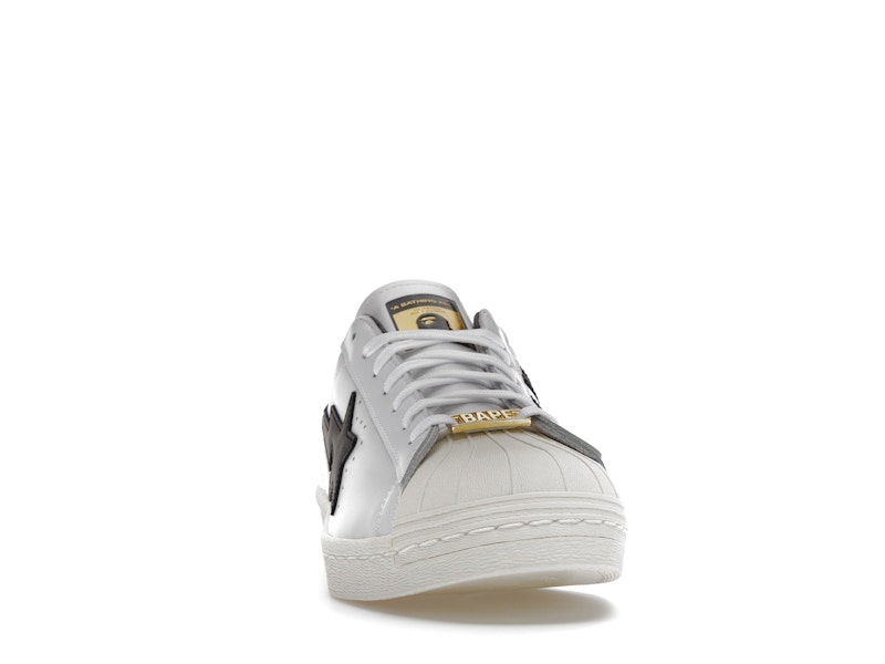 adidas Superstar 80s Bape White Black
