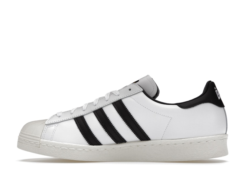 adidas Superstar 80s Bape White Black