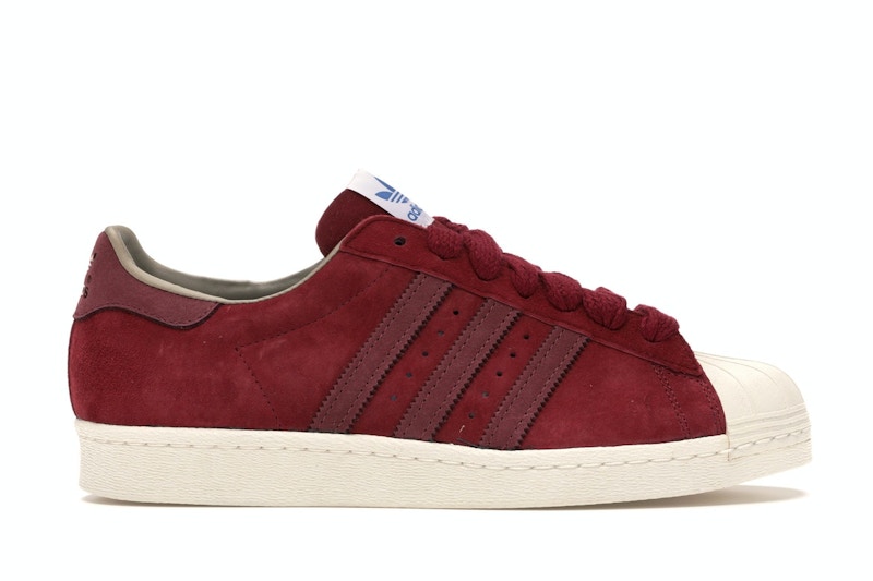 adidas Superstar 80s Core Burgundy Men s B26268 US