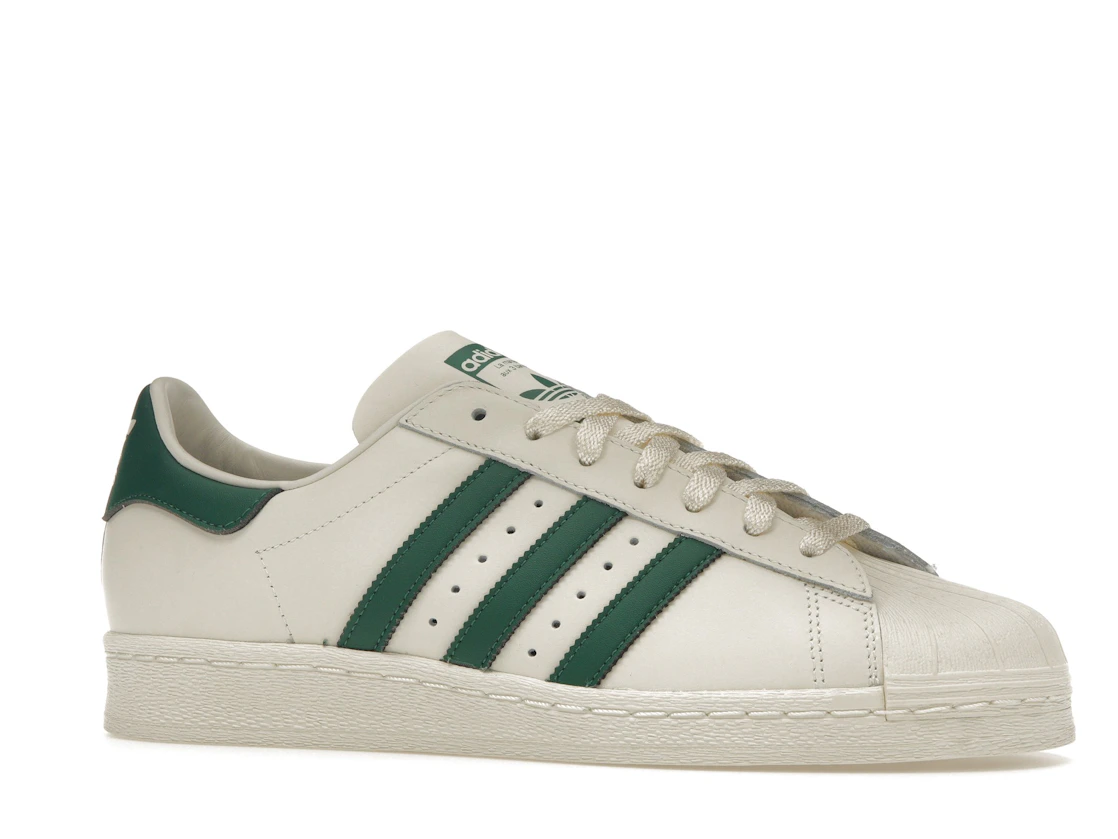adidas Superstar 82 White Dark Green