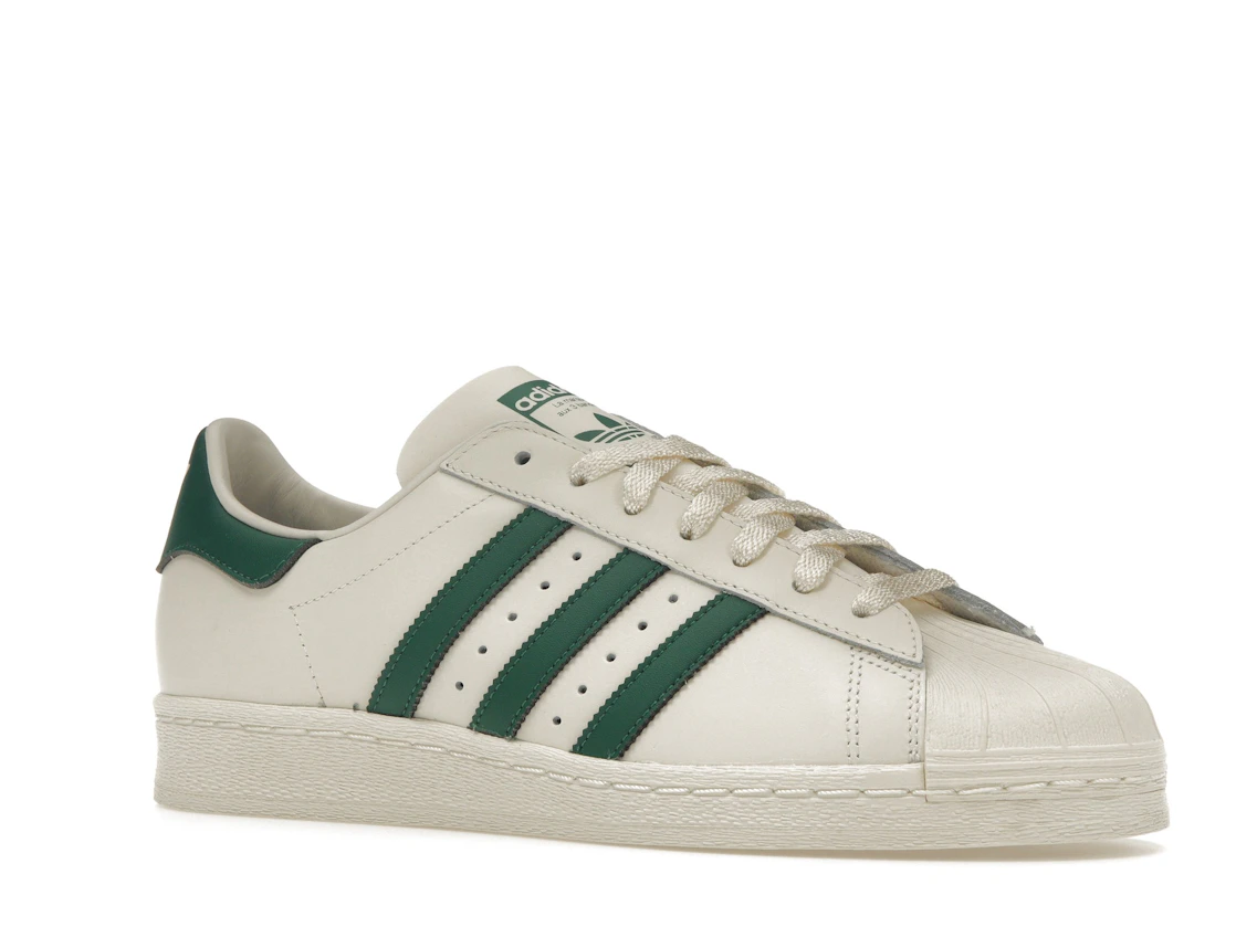 adidas Superstar 82 White Dark Green