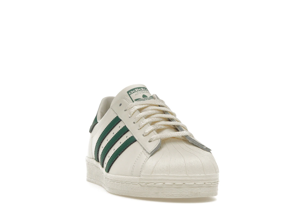 adidas Superstar 82 White Dark Green