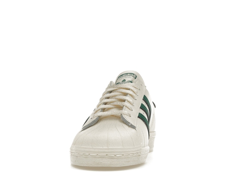 adidas Superstar 82 White Dark Green