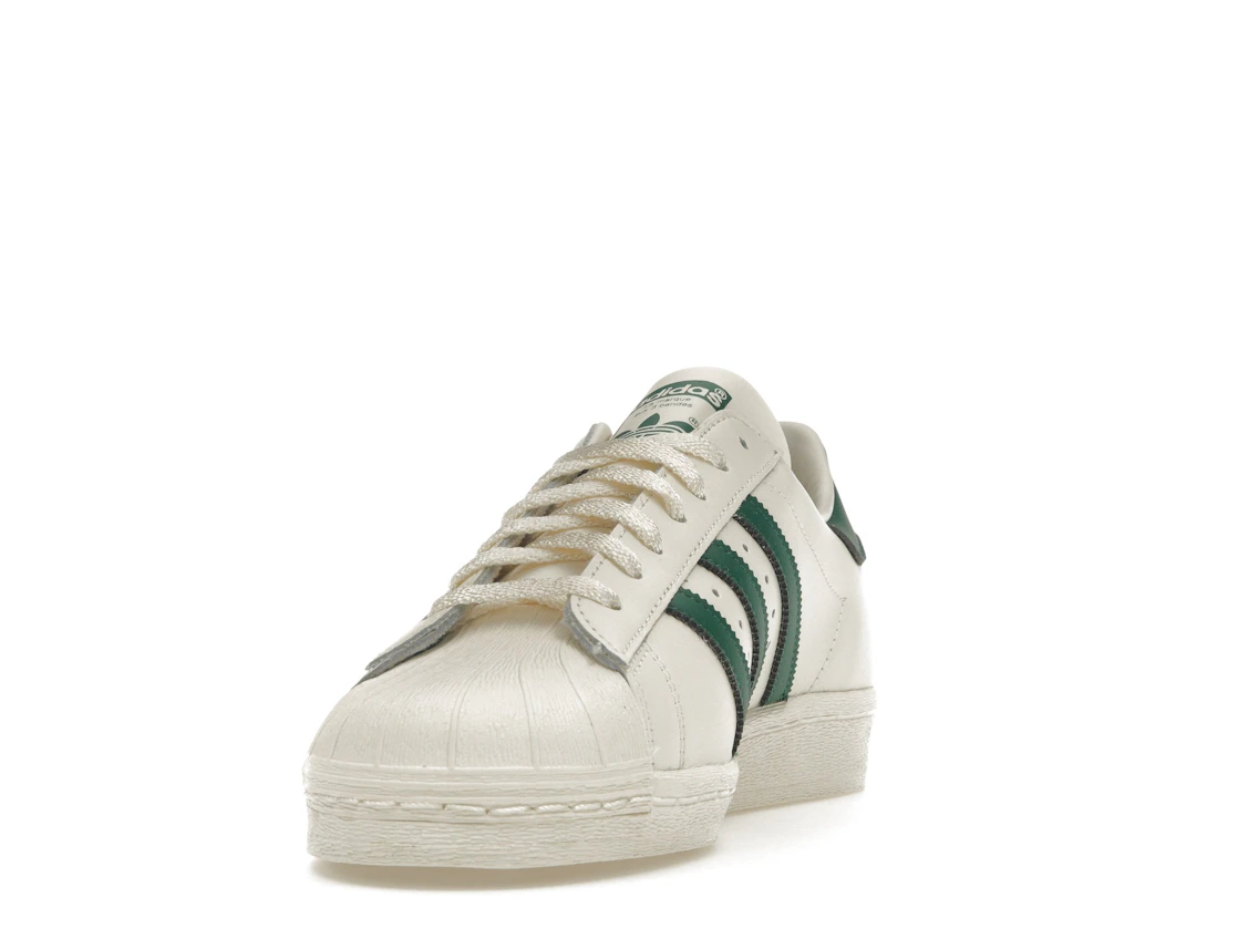 adidas Superstar 82 White Dark Green