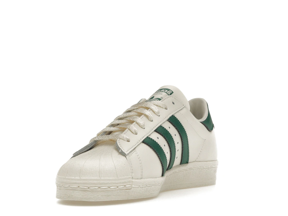 adidas Superstar 82 White Dark Green