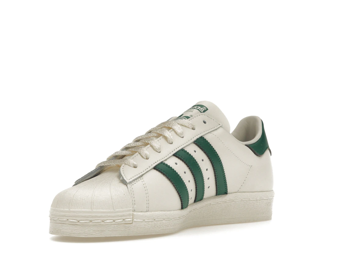 adidas Superstar 82 White Dark Green