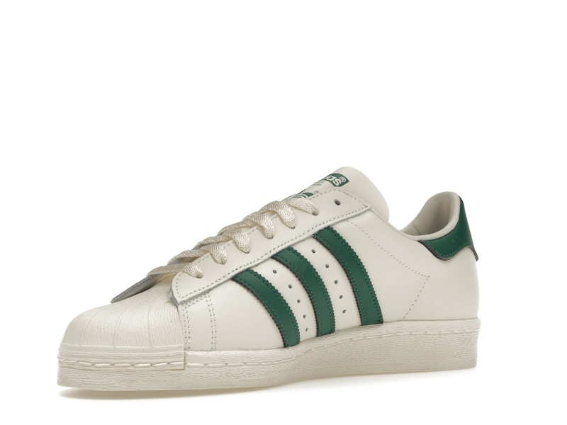 adidas Superstar 82 White Dark Green