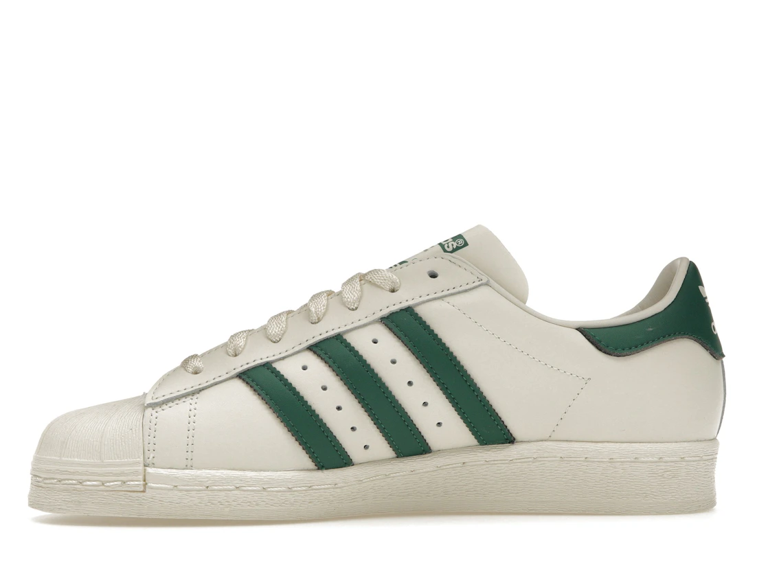adidas Superstar 82 White Dark Green