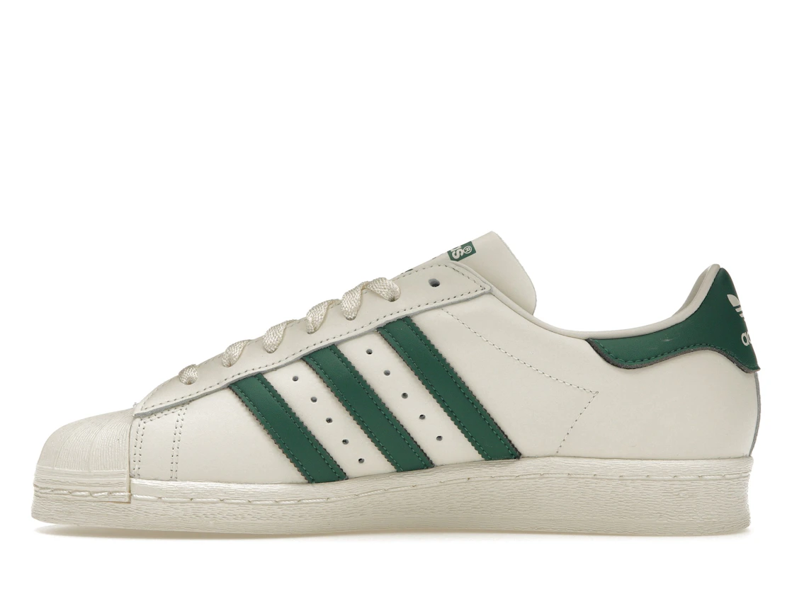 adidas Superstar 82 White Dark Green