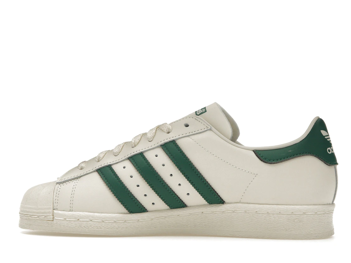 adidas Superstar 82 White Dark Green