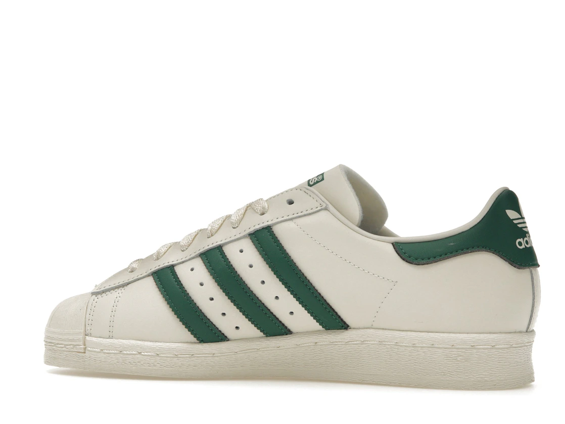 adidas Superstar 82 White Dark Green