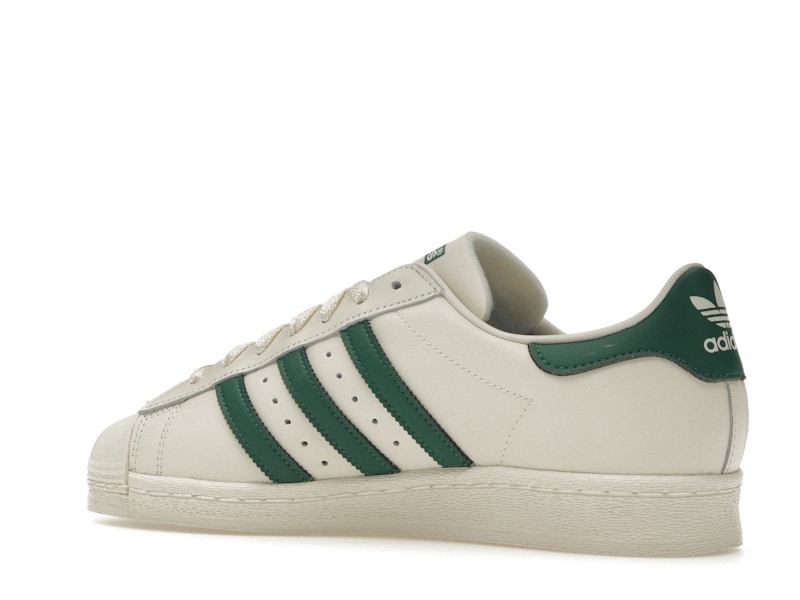 adidas Superstar 82 White Dark Green