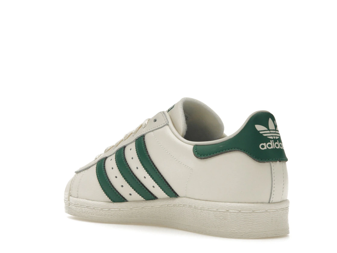 adidas Superstar 82 White Dark Green
