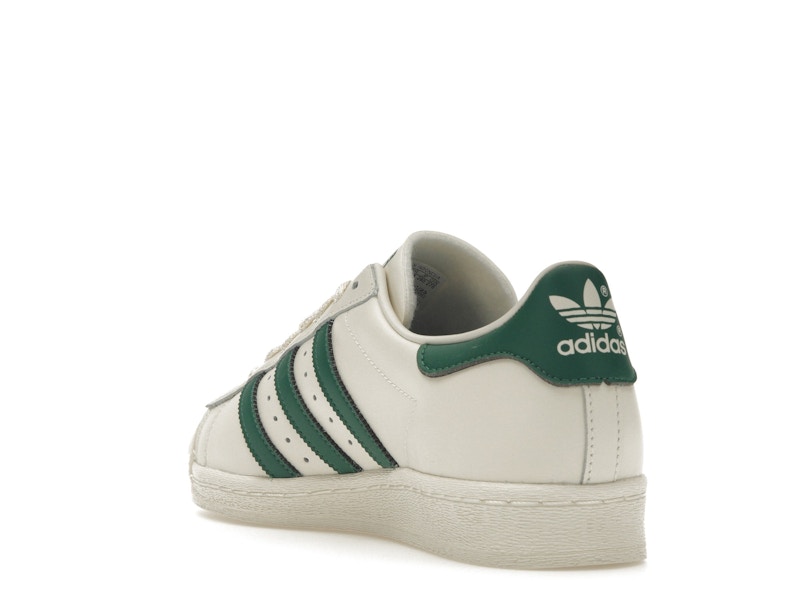 adidas Superstar 82 White Dark Green