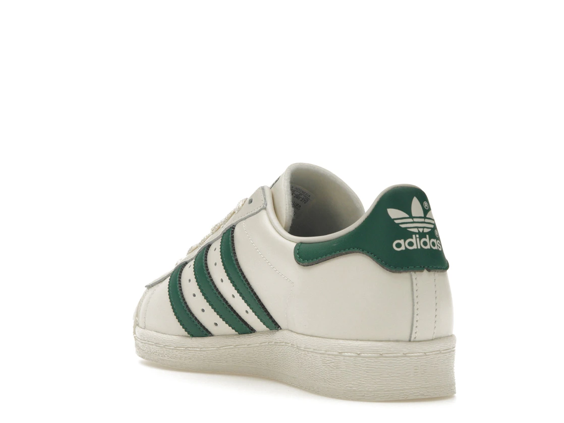 adidas Superstar 82 White Dark Green