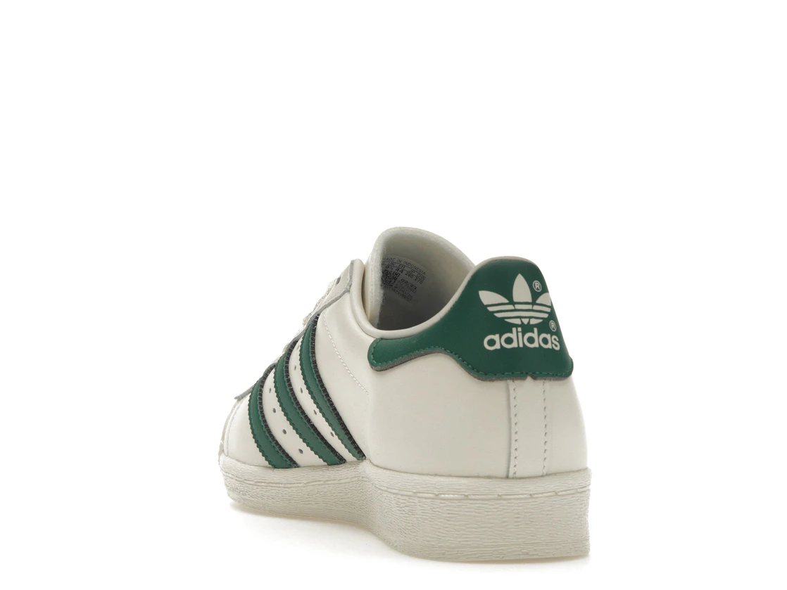 adidas Superstar 82 White Dark Green