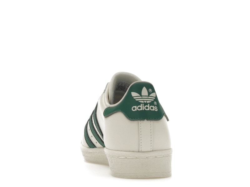 adidas Superstar 82 White Dark Green