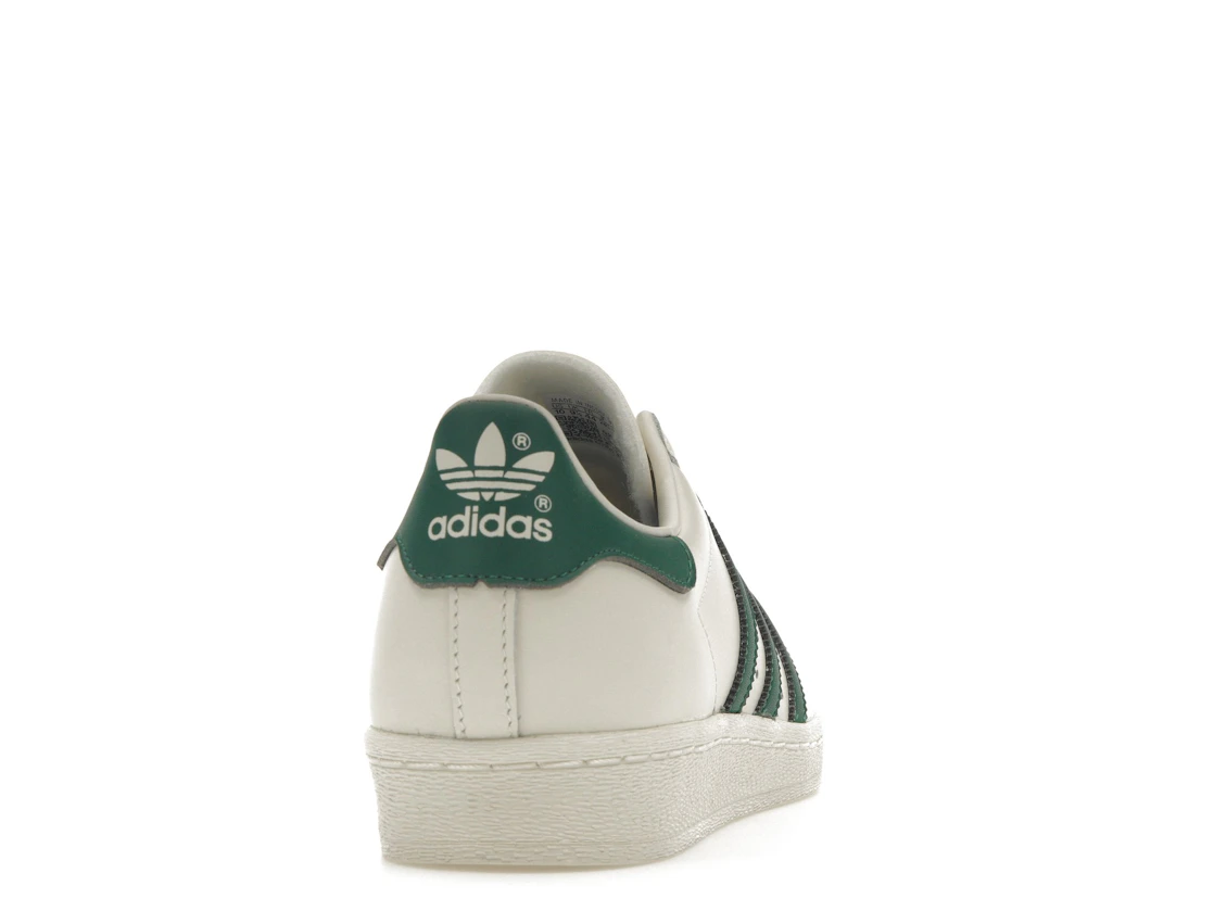 adidas Superstar 82 White Dark Green