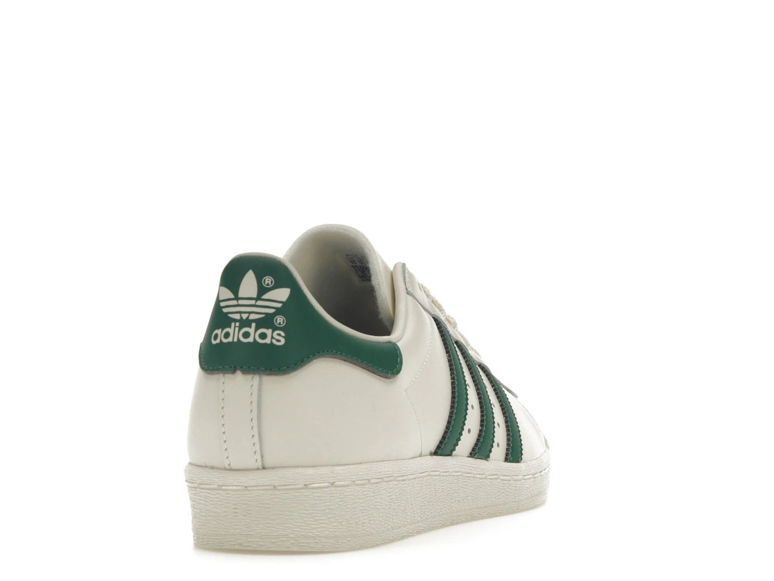 adidas Superstar 82 White Dark Green