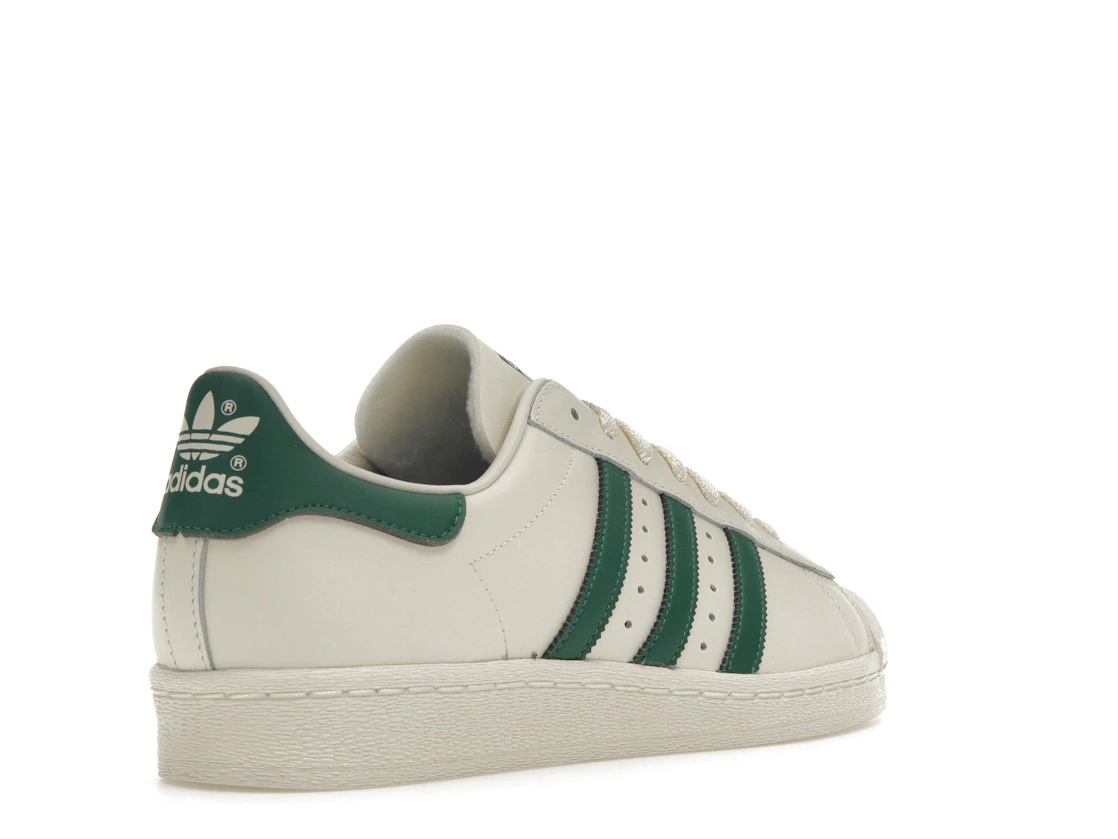 adidas Superstar 82 White Dark Green