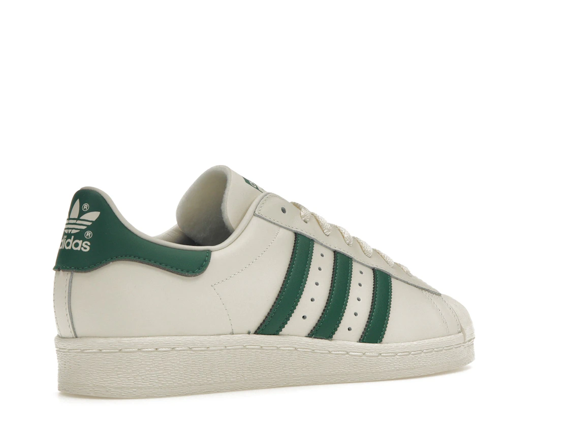 adidas Superstar 82 White Dark Green