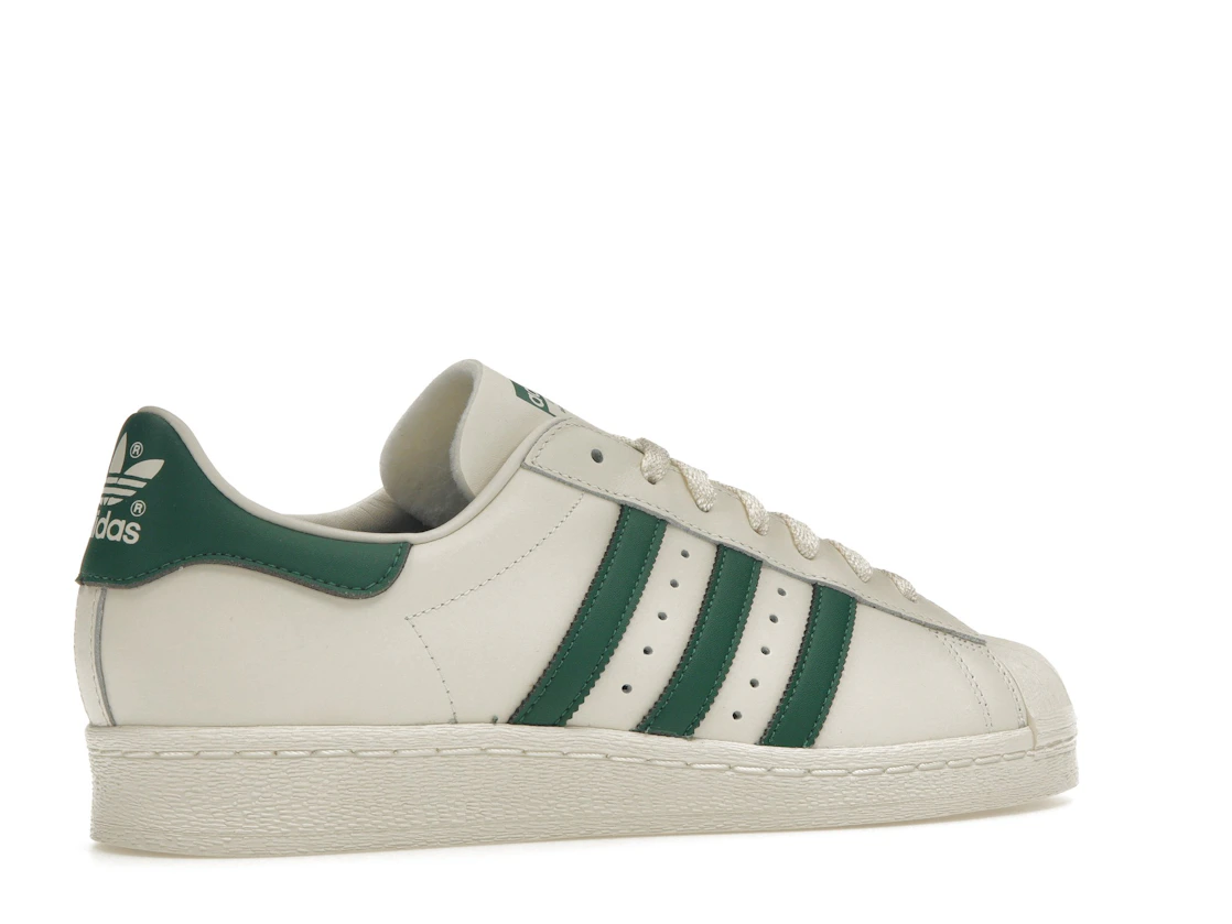 adidas Superstar 82 White Dark Green