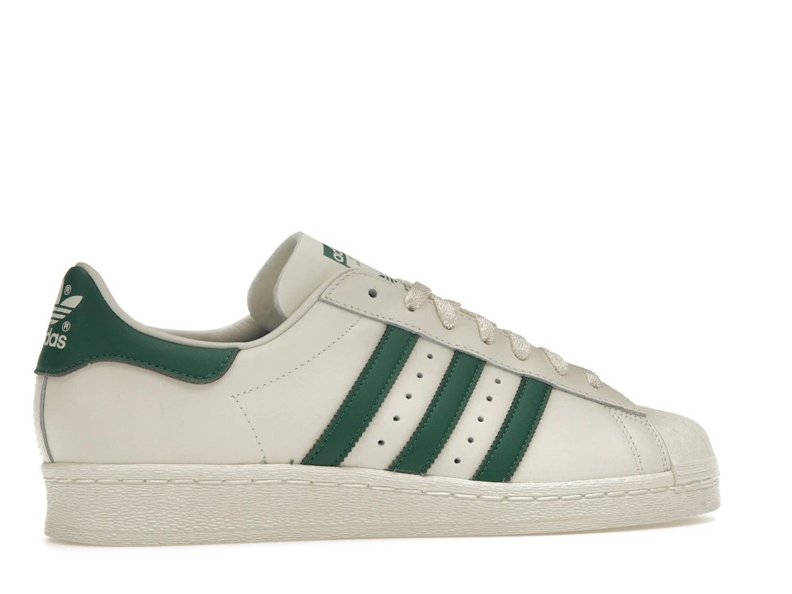 adidas Superstar 82 White Dark Green