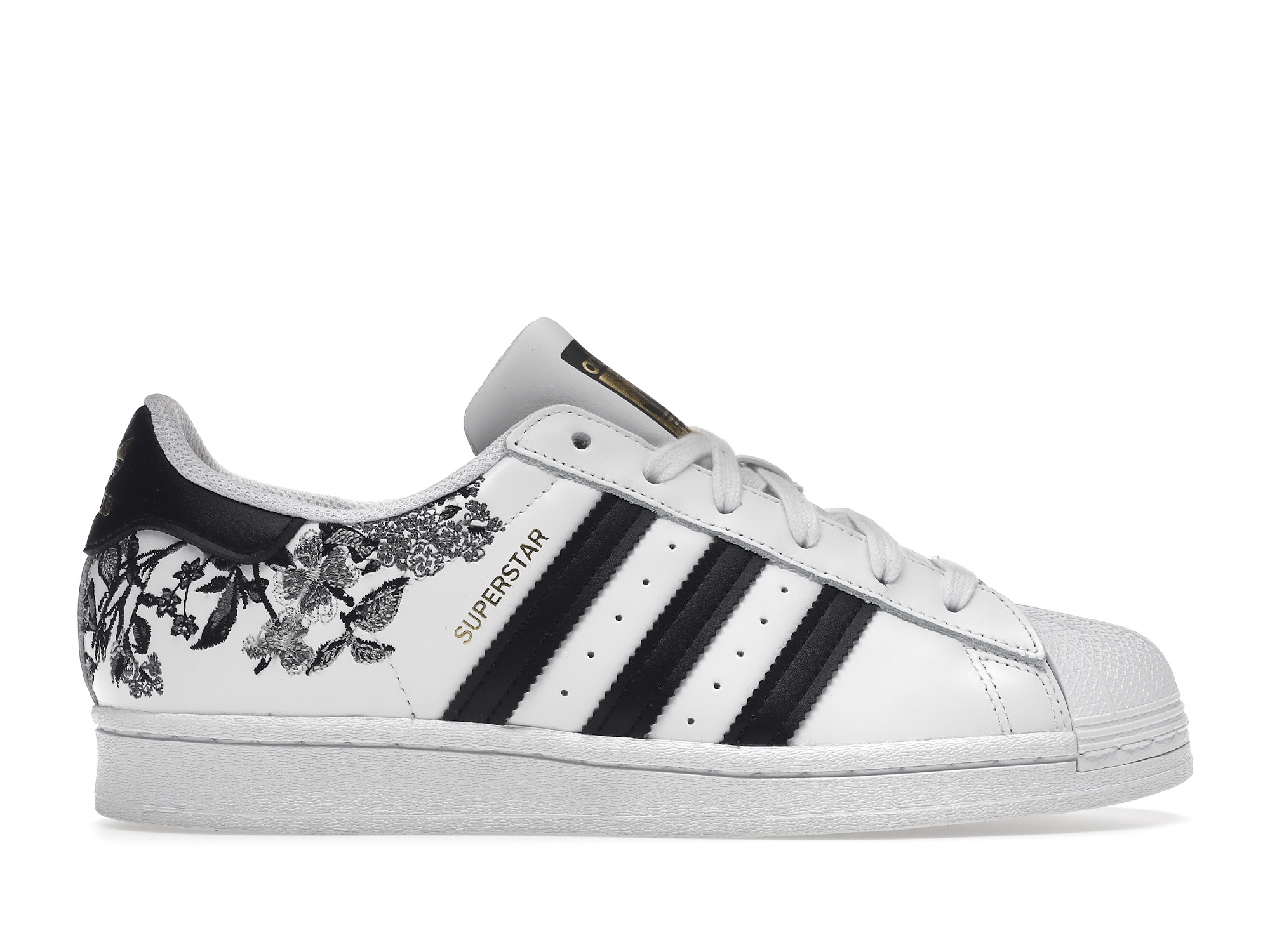 adidas floral shoes superstar