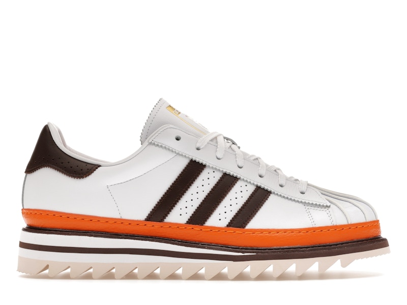 adidas Superstar CLOT by Edison Chen White Coffee Men's - KK1388 - US adidas Superstar CLOT by Edison Chen White Coffee Men's - KK1388 - US