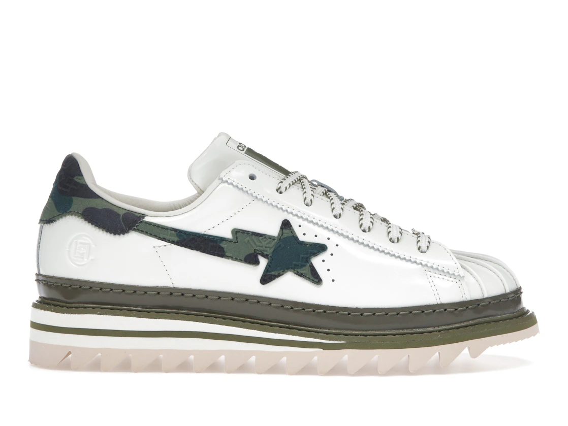 adidas Superstar CLOT by Edison Chen x Bape Off White