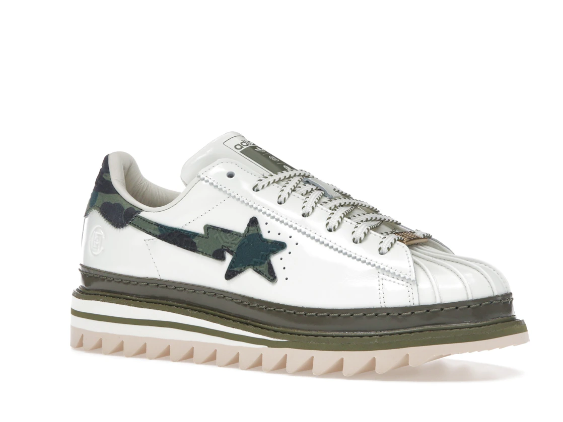 adidas Superstar CLOT by Edison Chen x Bape Off White