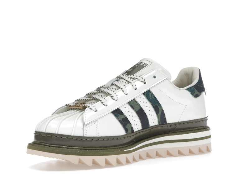adidas Superstar CLOT by Edison Chen x Bape Off White