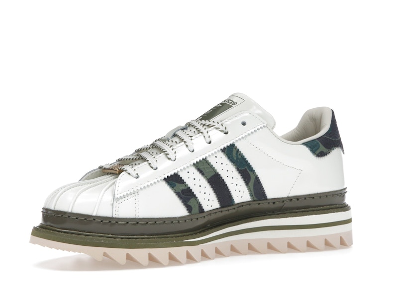 adidas Superstar CLOT by Edison Chen x Bape Off White