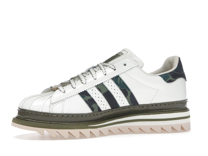 adidas Superstar CLOT by Edison Chen x Bape Off White