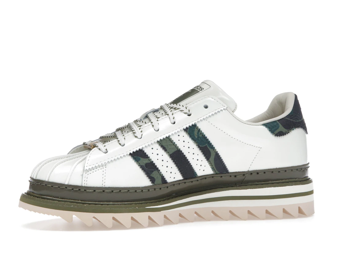 adidas Superstar CLOT by Edison Chen x Bape Off White