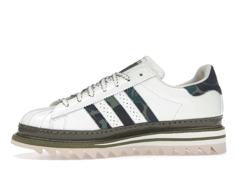adidas Superstar CLOT by Edison Chen x Bape Off White