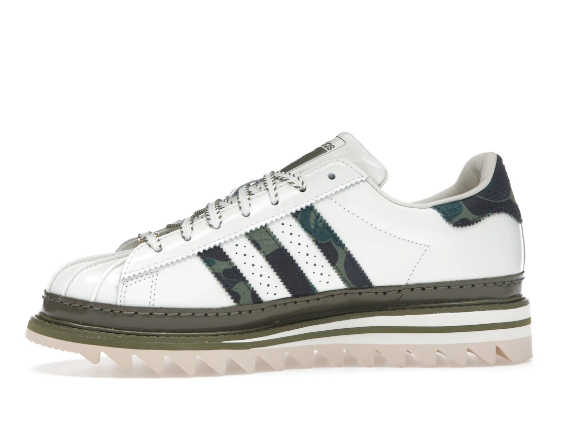 adidas Superstar CLOT by Edison Chen x Bape Off White