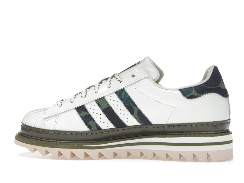 adidas Superstar CLOT by Edison Chen x Bape Off White