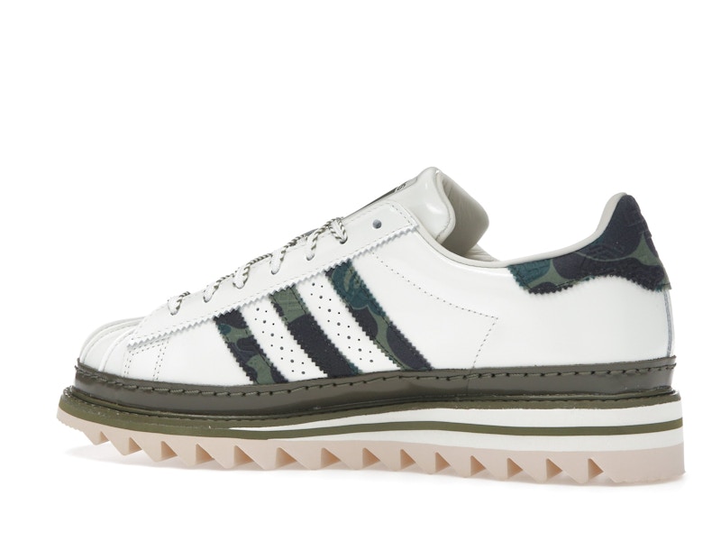 adidas Superstar CLOT by Edison Chen x Bape Off White