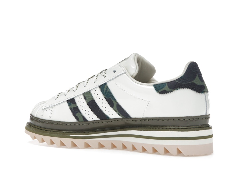 adidas Superstar CLOT by Edison Chen x Bape Off White