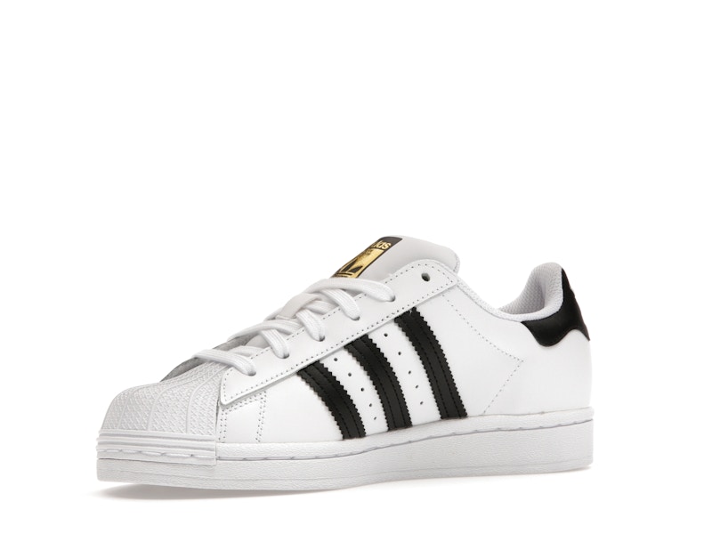 adidas Superstar Cloud White Core Black Gold (GS)
