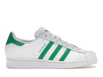 adidas Superstar Cloud White Green Men's IE9047 US