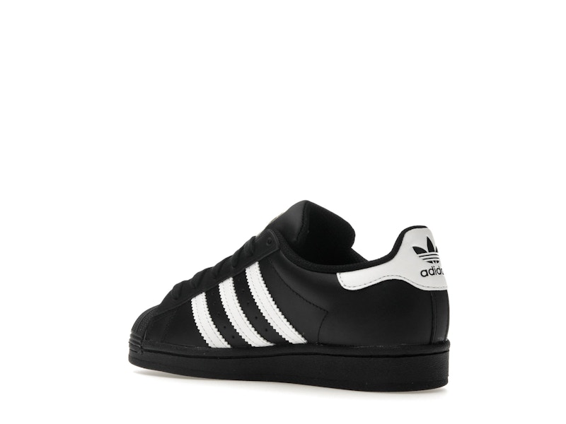 adidas Superstar Core Black Cloud White Gold (GS)